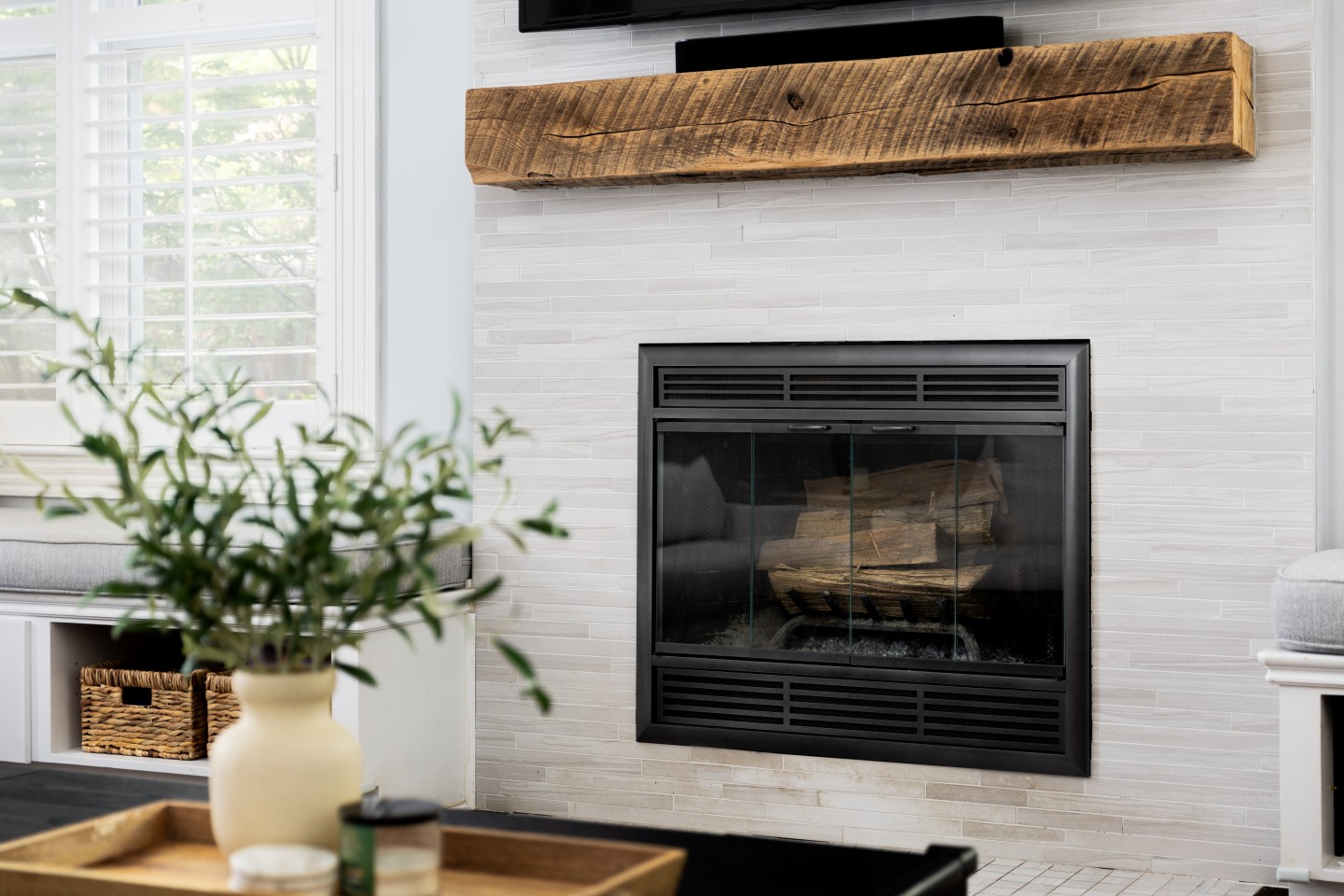 Wall Mounted Fireplace